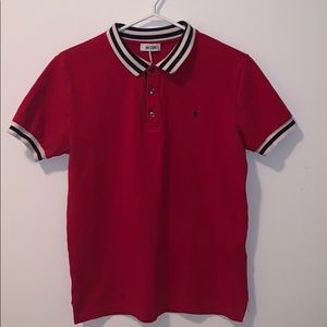 MOSCHINO Men’s Red Polo